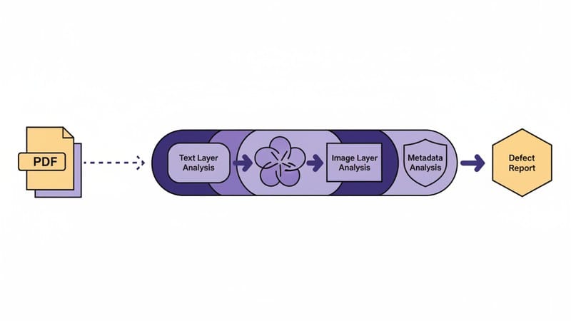 Как X-ray анализирует PDF: многослойный подход к поиску дефектов ретуширования.