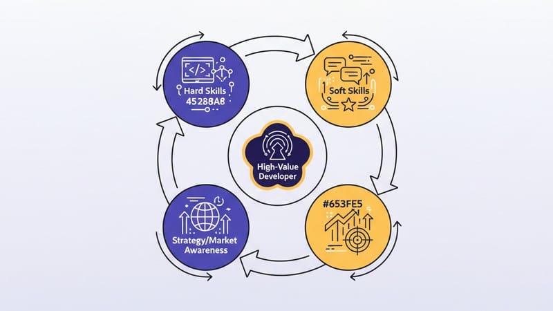 3 стратегии для разработчика: прокачка hard/soft skills и рост стоимости