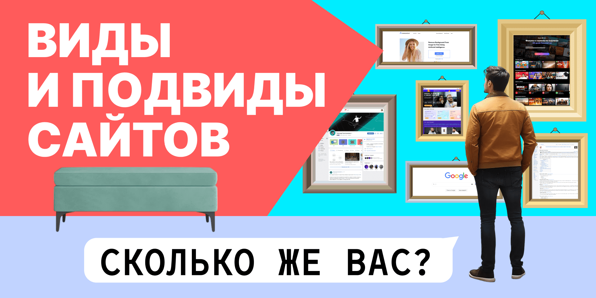 Виды сайтов