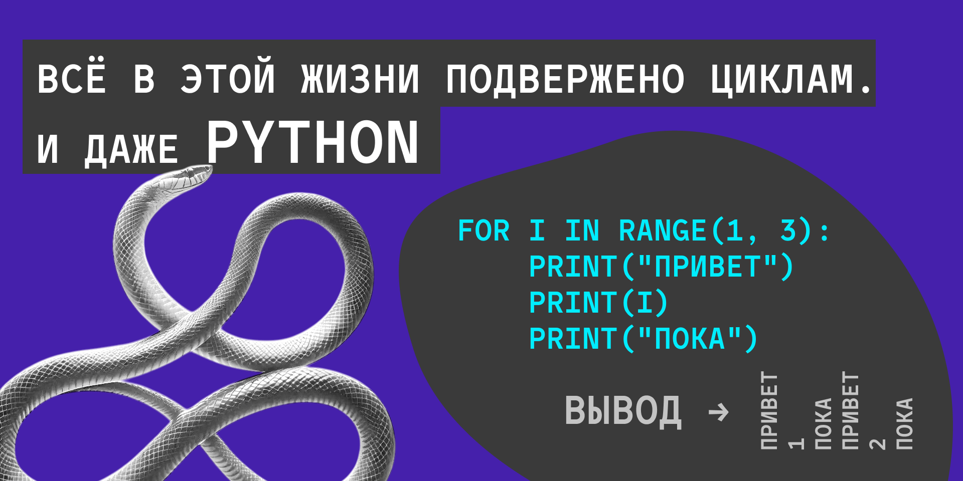 Руководство по циклам в Python