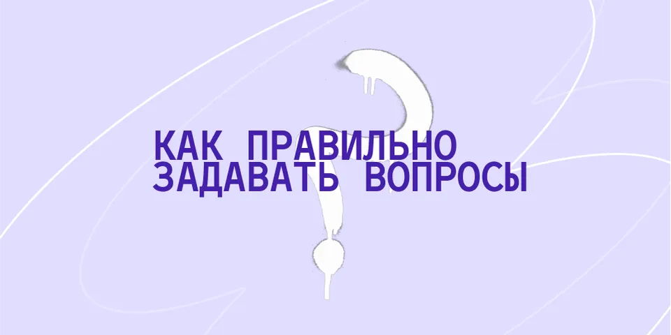 Как правильно задавать вопросы опытным программистам